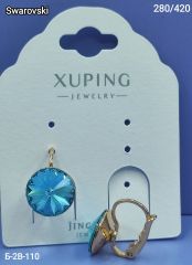 Серьги Кристалл Сваровски Xuping