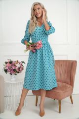 549228 LT Collection Платье бирюзовый