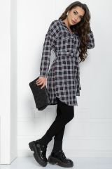 П11886 Платье LADY TAIGA Темно-синее