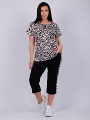 526515 Malina Костюм розовый/чёрный