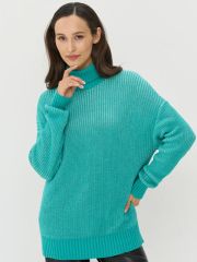 Свитер женский 5242-41390 капри/ментол VAY