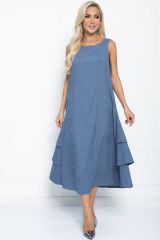 П11102 LT Collection Платье синий
