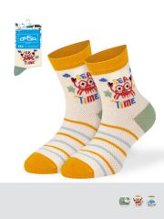 Omsa Носки OMSA kids Calzino 21P72 с ажурным переплетением сетка (Кит, Краб, Чайка) Avorio (Молочный)