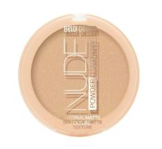 033522 Belor Design. Пудра для лица компактная NUDE HARMONY тон 4 Dark, 9гр