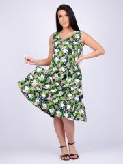 525927 Malina Сарафан зелёный