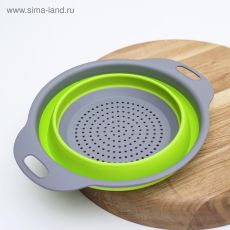 583993 Дуршлаг Доляна «Компакт», d=19,5 см, цвет МИКС