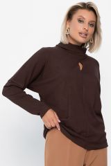 Б14241-1М LT Collection Джемпер коричневый