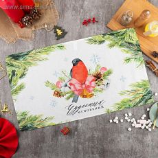 5135239 Полотенце "Этель" Чудесных мгновений 40х73 см, 100% хл, вафел.полотно 164 гр/м2
