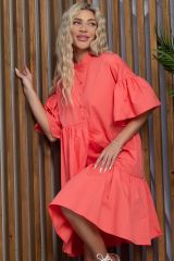 532680 LT Collection Платье коралловый
