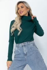 472671 LT Collection Водолазка зелёный