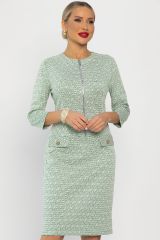LT Collection Платье П13667-19М зеленый