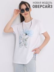 397189 Апрель Футболка белый