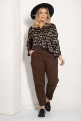 510149 LT Collection Джинсы коричневый