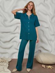 489836 Stilla Брюки морские воды