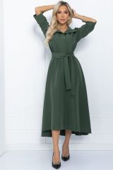 П11730 LT Collection Платье хаки