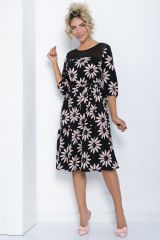 П12096 LT Collection Платье чёрный