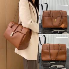 Вместительная сумка-тоут из натуральной кожи, копия Celine 16 SOFT bag
