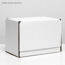 ЦЕНА ЗА 3 ШТ! 5094813 Коробка самосборная, белая, 26,5 х 16,5 х 19 см