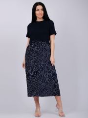 525821 Malina Платье синий