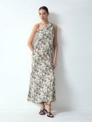 Ассиметричное платье макси, PL1608/khela