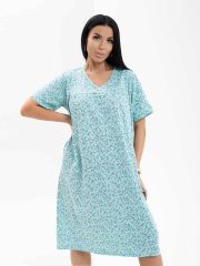 НФ-00225432 Текс-плюс Сорочка Бирюзовый