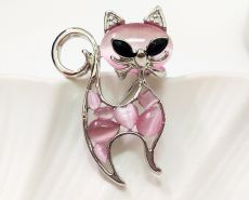 Брошь Кошка
