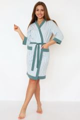 423669 Lika Dress Халат Зеленый