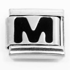 Звено для наборных браслетов (Буква M)