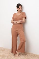 446904 Trikozza Пижама кофейный мусс