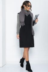 П12078 Платье LADY TAIGA Черное