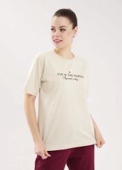 551855 CLEVER Футболка св.бежевый