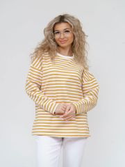 НФ-00138663 Текс-плюс Лонгслив Горчичный