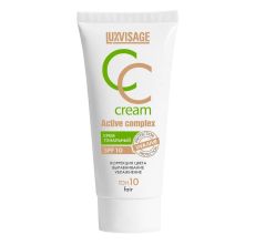 031070 LuxVisage. Крем тональный СС-cream Active complex SPF 10, тон 10 Fair