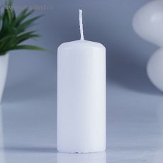 1192427 Свеча классическая 4х9 см, белая