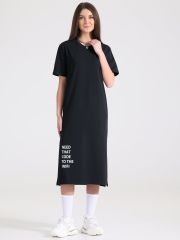338581 Апрель Платье черный