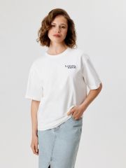 537949 CONCEPT CLUB Футболка натуральный белый