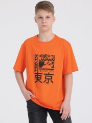 403194 Апрель Футболка оранжевый
