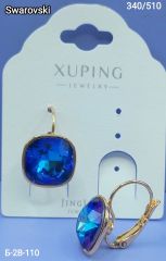 Серьги Кристалл Сваровски Xuping