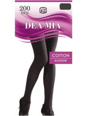 COTTON 200 (хлопковые) DEA MIA Колготки lana;Chocolate;Grafit;Nero