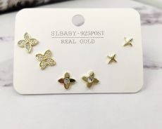 Комплект сережек