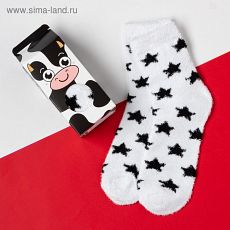 5385975 Носки в подарочной коробке "Символ года" р. 23-25 см