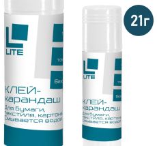 Клей карандаш бумажный на PVA основе, 21 г