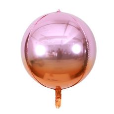 SK03R Шар фольга 3Д разноцв.55см