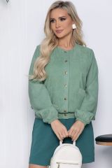 Б10556 Бомбер LADY TAIGA Олива