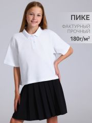 552355 Апрель Поло белый