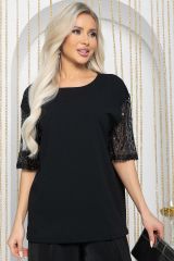 479373 LT Collection Блуза чёрный