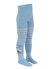 Omsa Колготки OMSA kids Collant 13P64-1 с рисунком (кораблик-якорь) Blu Сhiaro (Голубой)