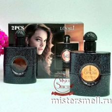 Парфюм Lovali Black Qpium 2x50 ml