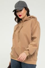 Б12919-4М LT Collection Худи коричневый