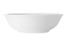 Тарелка суповая, 20х5,5 см, фарфор P, белая, White Basics, 56481